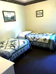 Gorring Hall has two twin beds in each room.