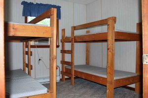 These are bunks in the Staff Dorm.