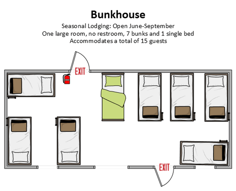 Bunkhouse layout